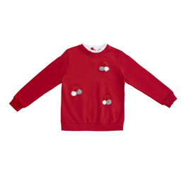 ست سویشرت و دامن دخترانه فیورلا مدل پوم پوم کد 34515