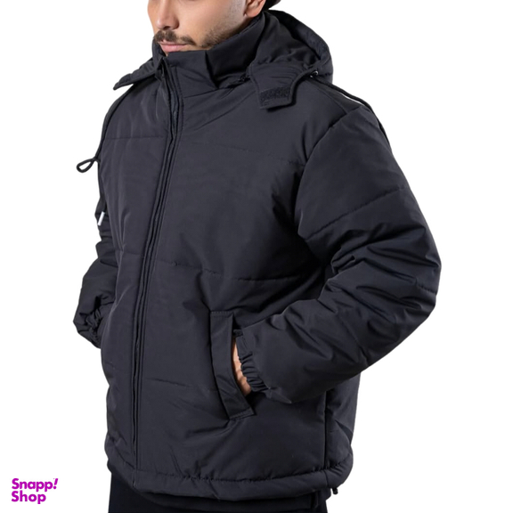 کاپشن مردانه مدل ضد آب کد 131 رنگ مشکی