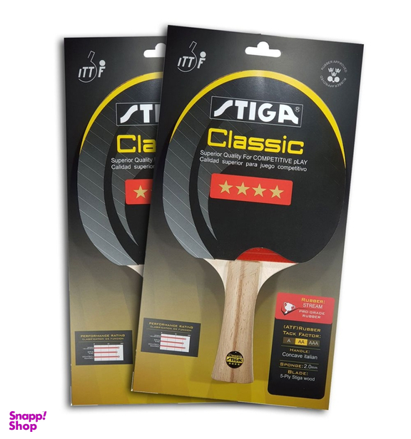 راکت پینگ پنگ استیگا مدل V.M 3 مجموعه دو عددی