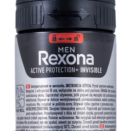 اسپری ضد تعریق مردانه رکسونا (Rexona) مدل Active Protection Invisible حجم 200 میلی‌ لیتر