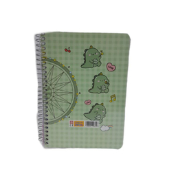 دفترچه یادداشت سیمی ۸۰ برگ سویل طرح دایناسور کد 226