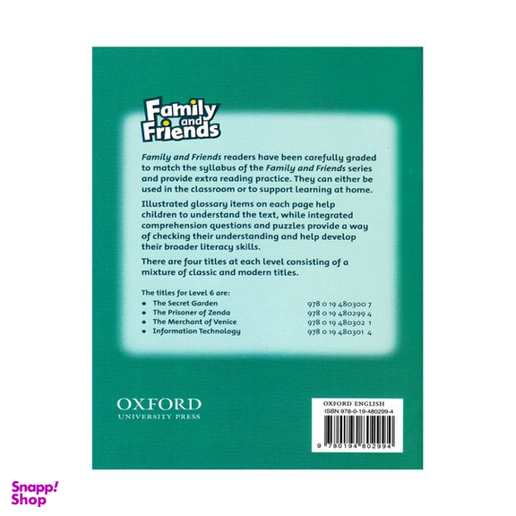 کتاب Family And Friends 6 اثر جمعی از نویسندگان انتشارات آرماندیس پنج جلدی