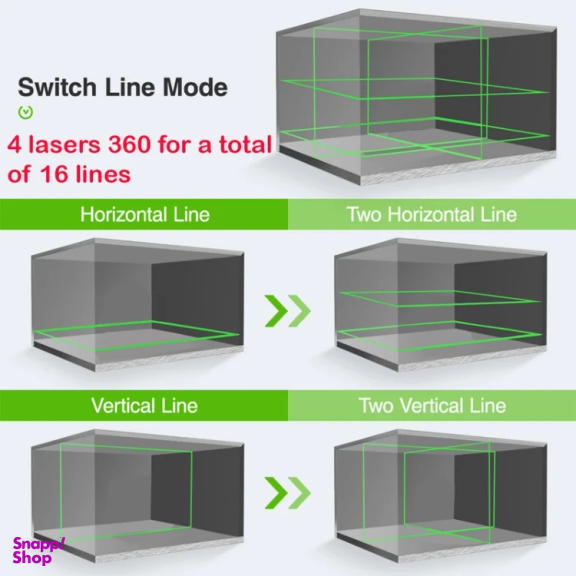 تراز لیزری صنعتی طرح ماکیتا مدل 4D_16