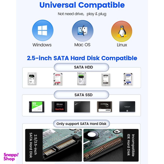 باکس هارد 3.5 اینچ USB 3.0 اوریکو مدل DDL35-U3