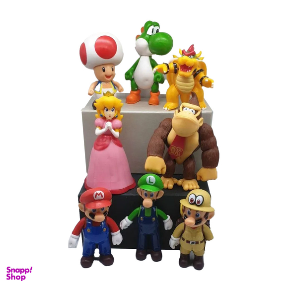 فیگور مدل Mario مجموعه ۸ عددی