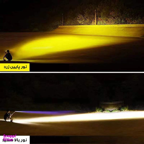 پروژکتور مدل آفرودی کد 2win-LED بسته 2 عددی