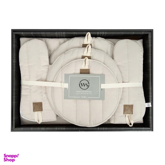 ست 11 پارچه آشپزخانه دبلیو اس مدل اولترا کد ULTRA U-6