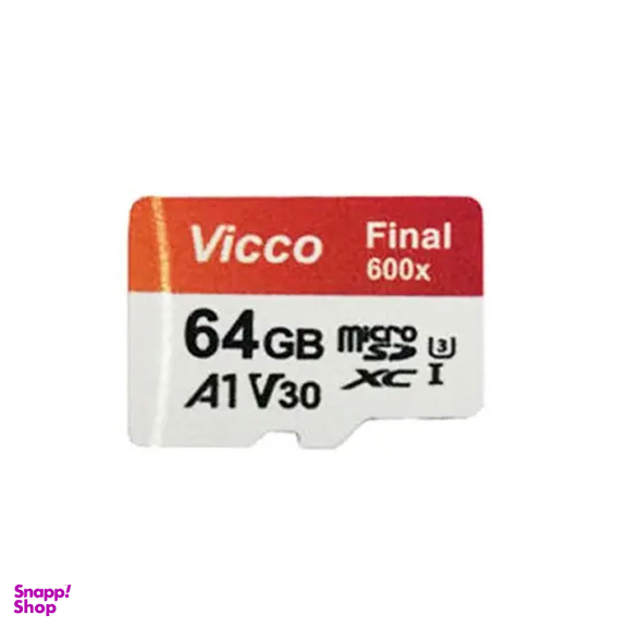 کارت حافظه ویکومن ظرفیت 64 گیگ مدل Final 600x کلاس 10