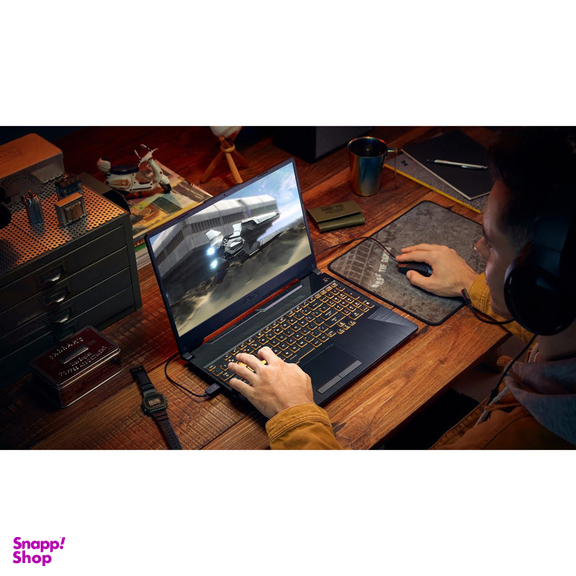 لپ تاپ 15.6 اینچی ایسوس مدل TUF Gaming A15 FA506NF-HN021-R5 7535HS-8GB DDR5-512GB SSD-RTX2050-FHD