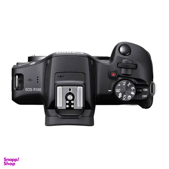 دوربین بدون آینه کانن مدل Canon EOS R100 18-45mm and 55-210mm Lenses Kit