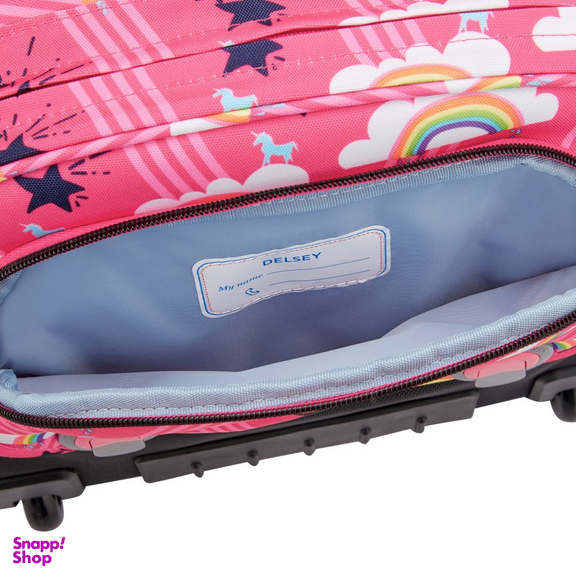 کوله پشتی چرخ دار دلسی مدل  مدرسه ای کد 339165209