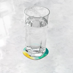 زیر لیوانی ترمه طراحان ایده مدل چیدن ستاره ها کد CFP1340