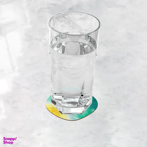 زیر لیوانی ترمه طراحان ایده مدل چیدن ستاره ها کد CFP1340