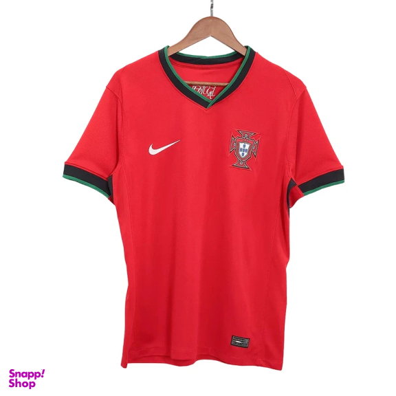 ست تیشرت و شلوارک ورزشی پسرانه مدل پرتغال Home 2024