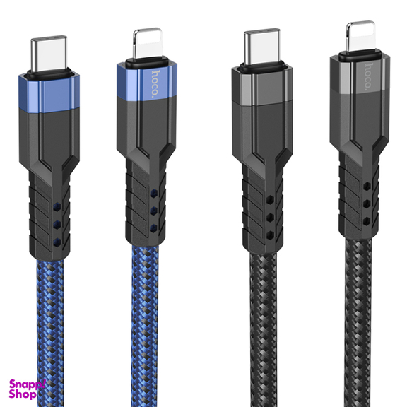 کابل دیتا Type-C به Lightning هوکو مدل U110 طول 1.2 متر