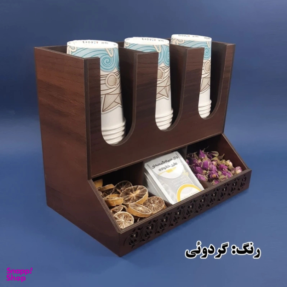 ارگانایزر لیوان و چای کیسه ای مهیاس مدل TBOX