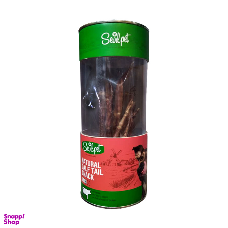 غذای تشویقی سگ سویل پت مدل Natural Calf Tail وزن 100 گرم