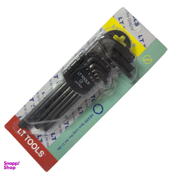 آچار آلن لایت مدل SMT-LIGHT-JAPAN-9pcs-long مجموعه 9 عددی