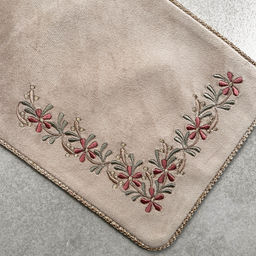 سجاده و جانماز صفاهوم مدل مخمل گلدوزی ملیسا