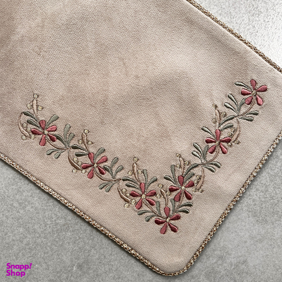 سجاده و جانماز صفاهوم مدل مخمل گلدوزی ملیسا