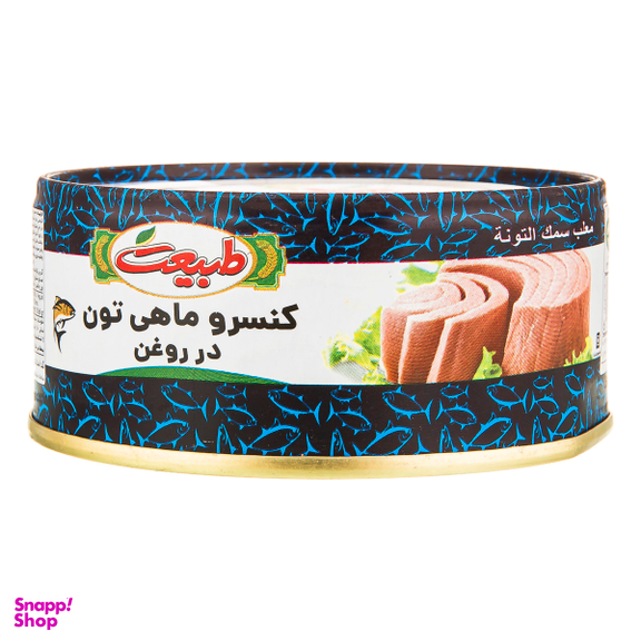 کنسرو تن ماهی در روغن طبیعت وزن 150 گرم بسته ۴ عددی