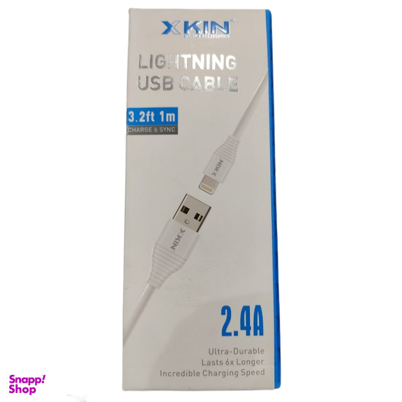 کابل USB به Lightning ایکس کین کد XK-CA06 طول 1 متر