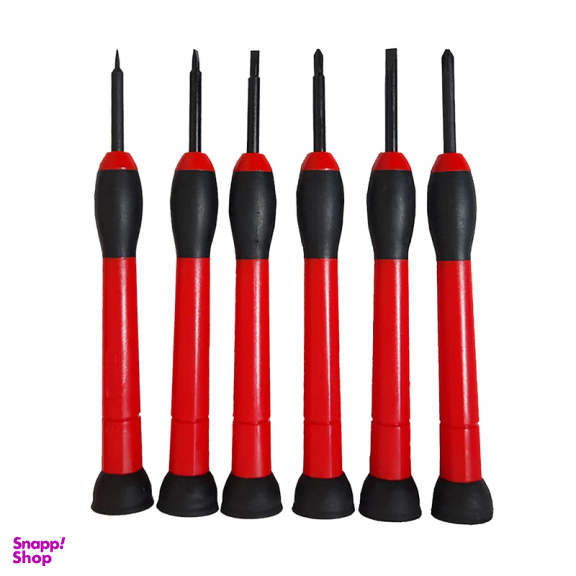 پیچ گوشتی ساعتی تیوان مدل RO - 02 مجموعه 6 عددی