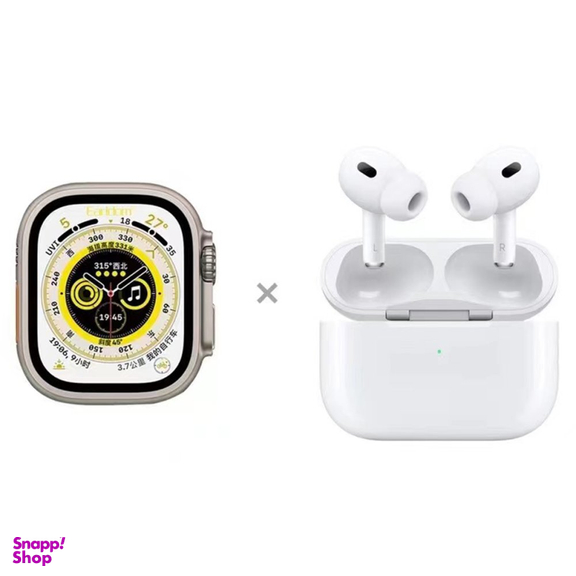ساعت هوشمند ارلدام مدل ET-SW9 به همراه ایرفون بلوتوثی AirPod 2 Pro