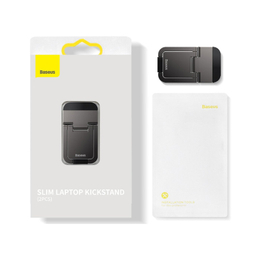 پایه نگهدارنده لپ تاپ بیسوس مدل Slim Laptop Kickstand LUZC000013 بسته 2 عددی