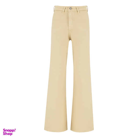 شلوار زنانه سرژه مدل 221165 رنگ کرم