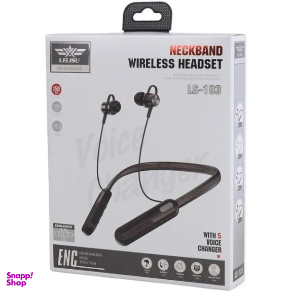 هدفون بی سیم دورگردنی للیسو مدل LS-103