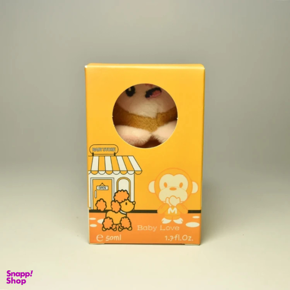 ادکلن کودک بیبی لاو مدل میمون حجم 50 میلی لیتر