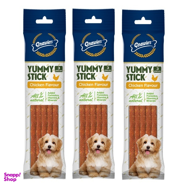 تشویقی سگ گناولز مدل sharj pet 20gr بسته 3 عددی