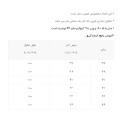 شلوار جین مردانه دکسونری مدل 304000702