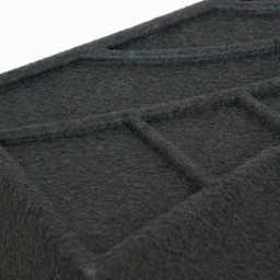 کفپوش سه بعدی خودرو پانیذ مدل پشت نمدی کد MHLB N مناسب تیبا 2