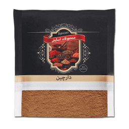 پودر دارچین آسایش وزن 50 گرم بسته بندی سلفون