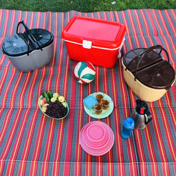 زیر انداز سفری راحل مدل حصیری یک تکه کد 4