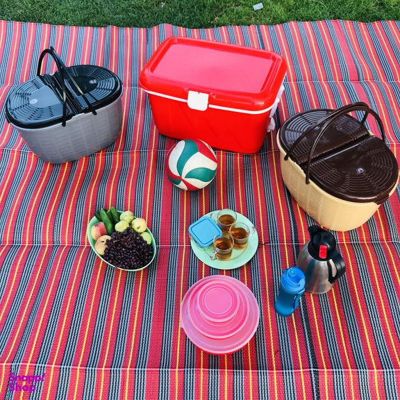 زیر انداز سفری راحل مدل حصیری یک تکه کد 4