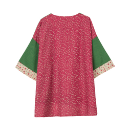 پانچو زنانه طرح بابونه