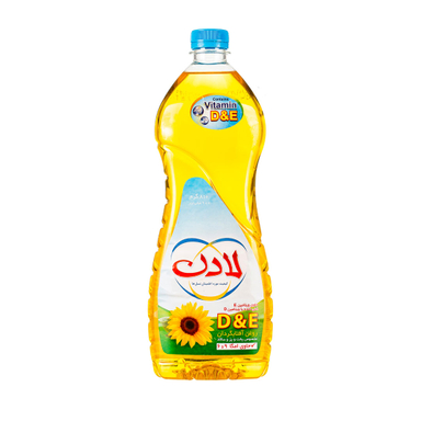 روغن مایع آفتابگردان حاوی امگا ۶ و ۹ لادن وزن ۸۱۰ گرم