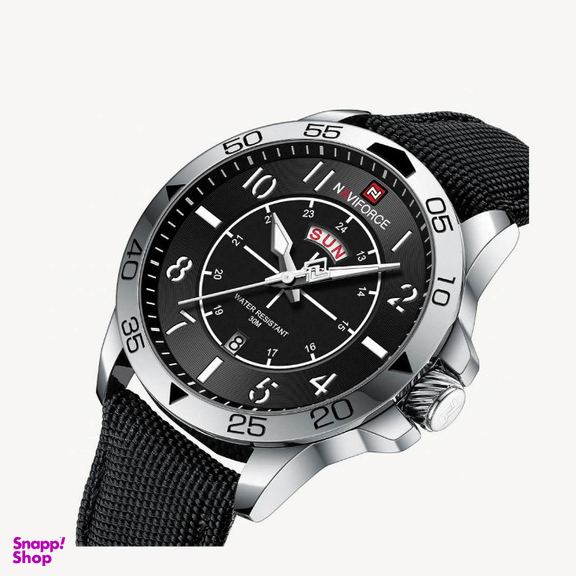 ساعت عقربه ای مردانه نیوی فورس مدل NF9204SBB