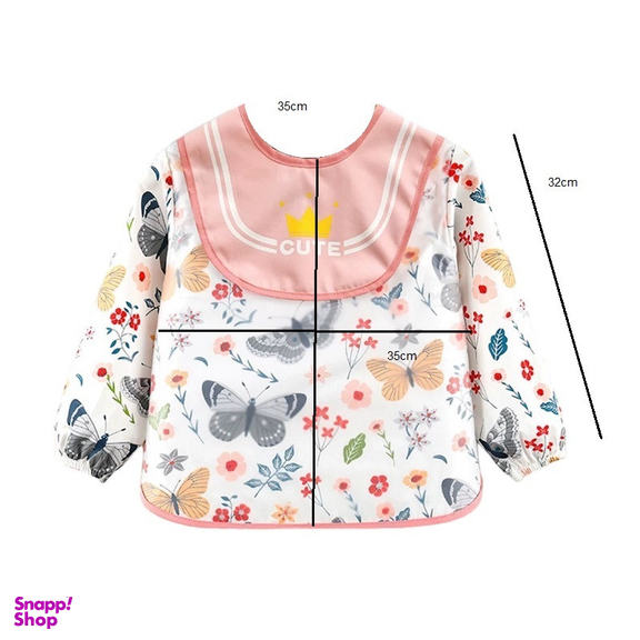 پیش بند نوزادی مدل ملوانی پروانه