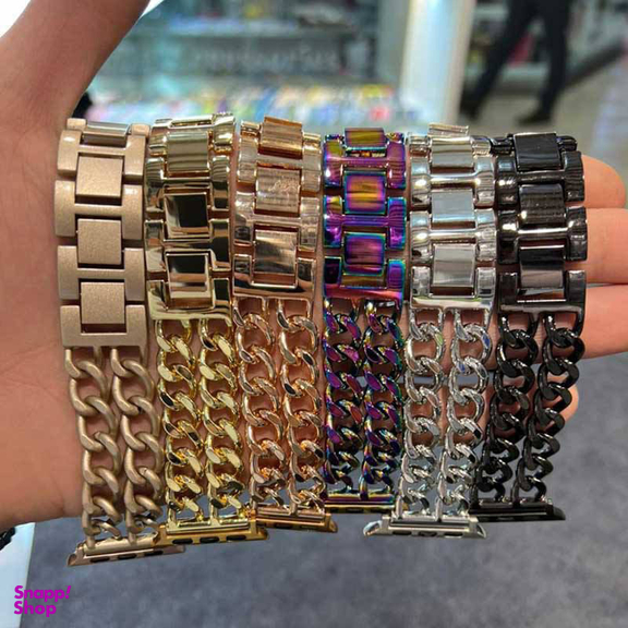 بند اپیکوی مدل Cartier Loop مناسب برای اپل واچ سری 1/2/3/4/5/6/7/8/SE/Ultra سایز 42/44/45/49 میلی متری