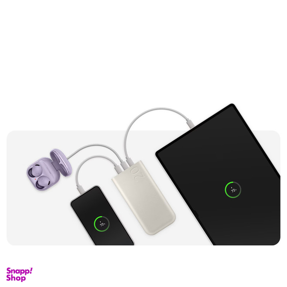پاوربانک 45 وات سامسونگ مدل Battery Pack EB-P4520 ظرفیت 20000 میلی آمپر ساعت