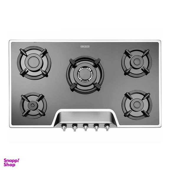 گاز رومیزی شیشه ای استیل البرز مدل G5951S