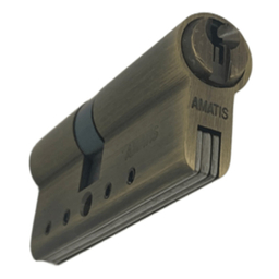 سیلندر قفل آماتیس مدل دو شیار تسمه دار کد 70MM