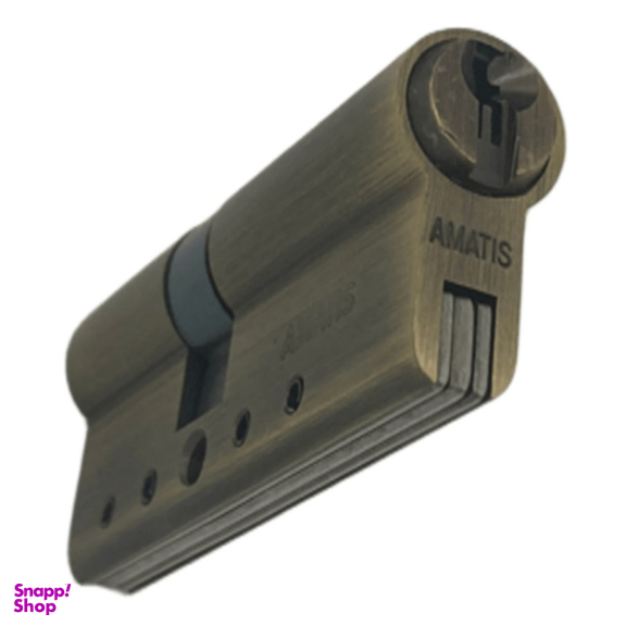 سیلندر قفل آماتیس مدل دو شیار تسمه دار کد 70MM
