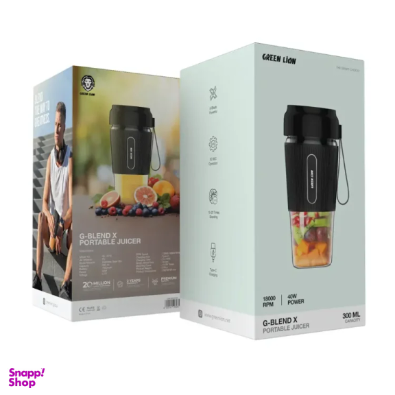 مخلوط کن شارژی گرین لاین مدل G-Blend X