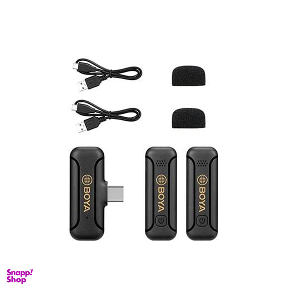میکروفون بی سیم یقه ای بویا مدل BY-WM3T2-U2