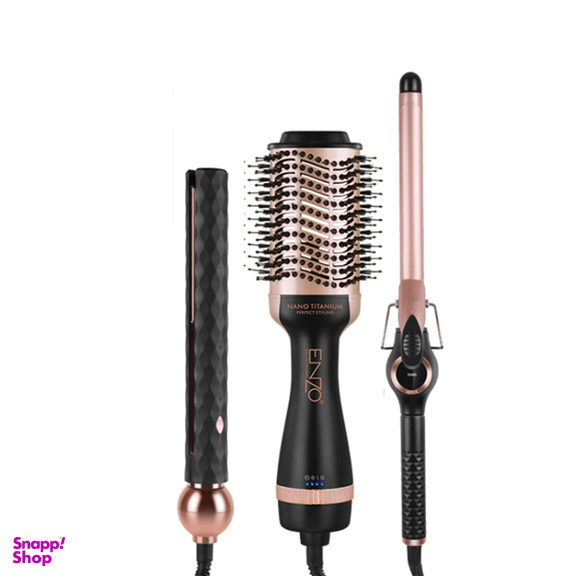 ست حالت دهنده مو انزو پروفیشینال مدل EN-3311 بسته 3 عددی